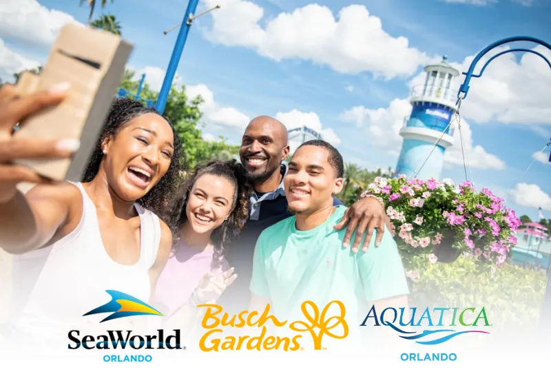 Seaworld, Busch Gardens & Aquatica