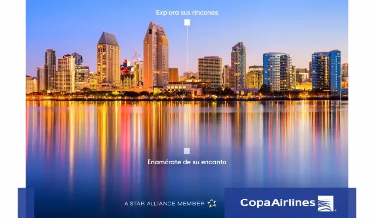 Comunicado Copa Airlines – Destino San Diego
