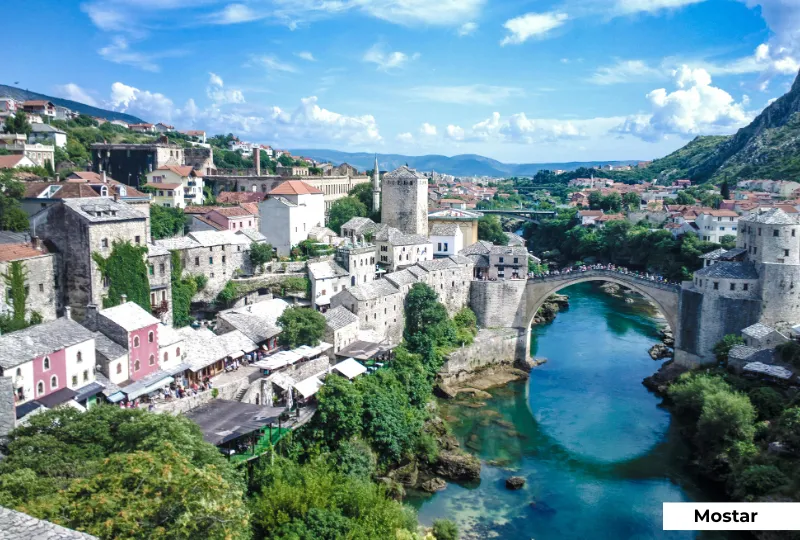 Bellezas de Croacia, Eslovenia y Bosnia