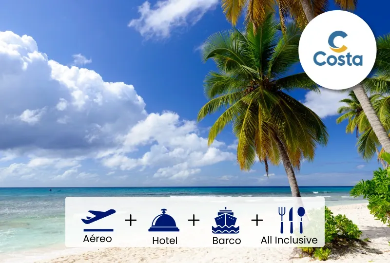Paquete con crucero Caribe sin visa - Salida 12 Febrero
