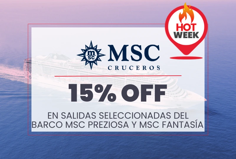 MSC Cruceros - Hot Week