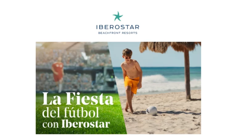 Iberostar invita a los agentes de viajes a participar de una nueva etapa de la Football Fiesta 2026