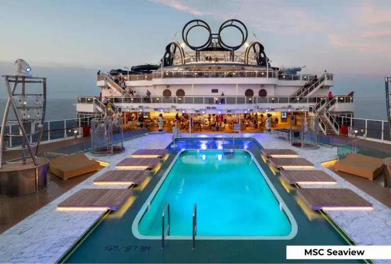 Brasil desde Bs As en el MSC Seaview