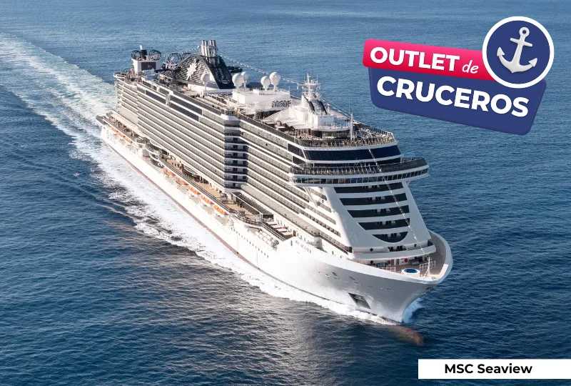Brasil desde Bs As en el MSC Seaview