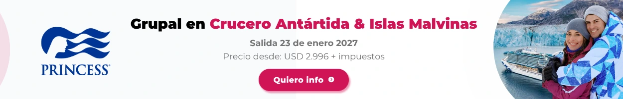 Salida Grupal Crucero Antártida e Islas Malvinas